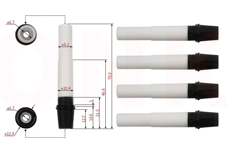 Venturi para Pistola de Pintura Electroestática