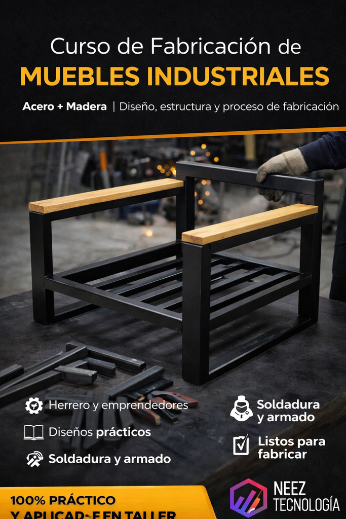 Fabricación de sofa industrial | Neez Tecnología